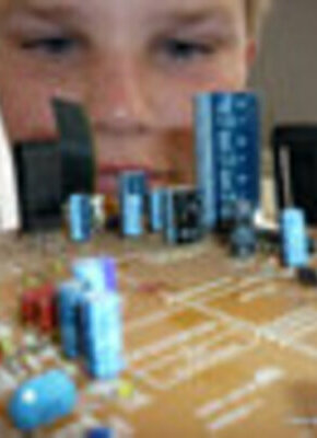 Kunst aus Elektroschrott