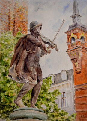 Bild von Vernissage: Werke der Montags - Malgruppe in der KulturWerkstatt Harburg