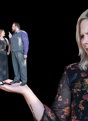 Bild von Kühe im Sonnenuntergang