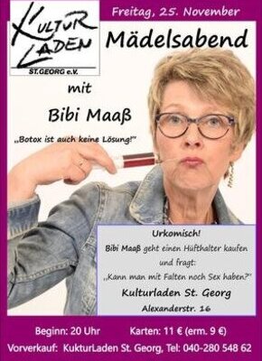 Bild von "Mädelsabend" mit Bibi Maaß- Comedy nur für Frauen!