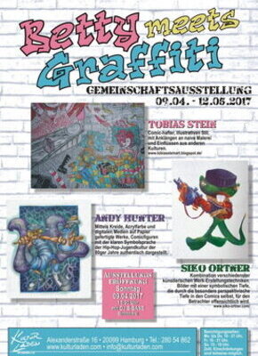 Bild von "Betty meets Graffiti" - Gemeinschaftsausstellung