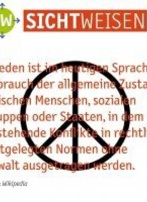 Bild von Sichtweisen: Weitsicht