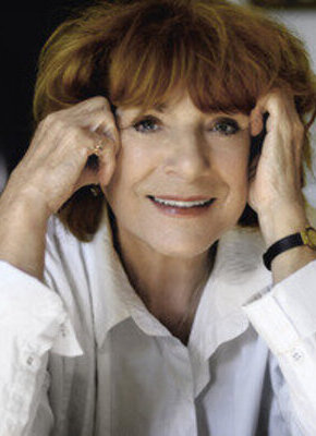 Bild von Hannelore Hoger zur Benefiz-Lesung im Ledigenheim