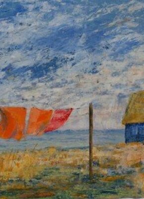 Bild von Wäsche: anziehend, wehend, wohltuend, duftend, erfrischend … und Wasser