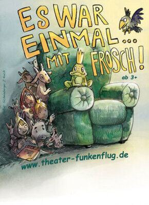 Bild von Kindertheater: Es war einmal…mit Frosch!