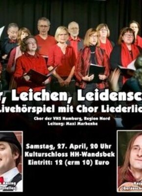 Bild von Lieder, Leichen, Leidenschaften – Livehörspiel mit dem Chor Liederlich