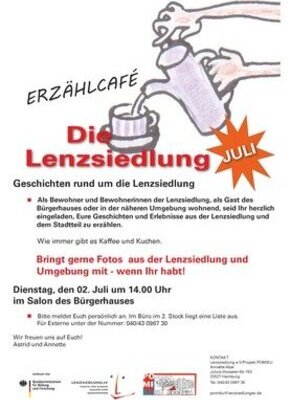 Bild von Erzählcafé - Die Lenzsiedlung