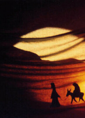 Bild von Der Weg zum Kind im Stall