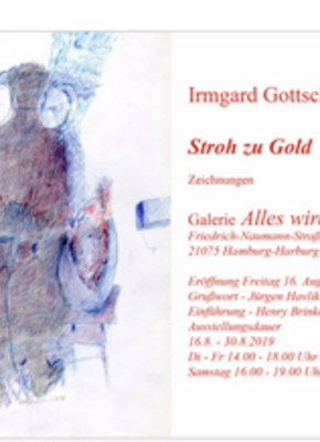 Bild von Stroh zu Gold Zeichnungen von Irmgard Gottschlich