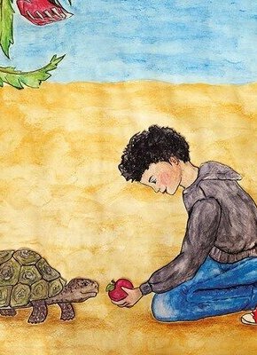 Bild von Simon und Nuna - Spaghetti, Sturm und Fahrradhelm