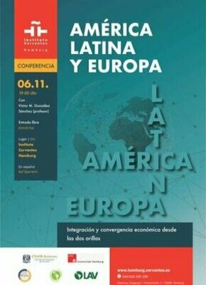Bild von Vortrag in spanischer Sprache: Lateinamerika und Europa. Integration und wirtschaftliche Konvergenz.