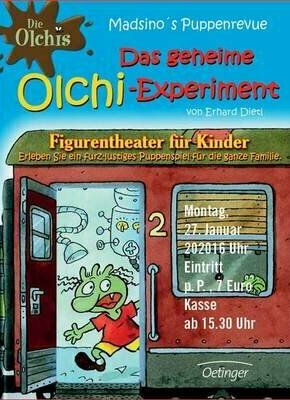 Bild von Das geheime Olchi Experiment