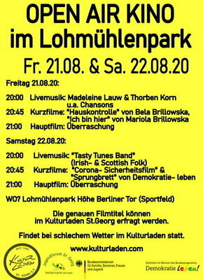 Bild von Open Air Kino im Lohmülenpark