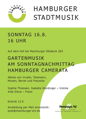Bild von Hamburger Camerata - Gartenmusik am Sonntag Nachmittag