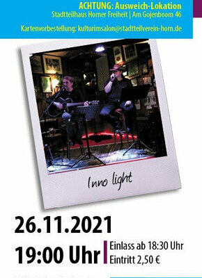 Bild von ABGESAGT Kultur im Salon - Inno Light