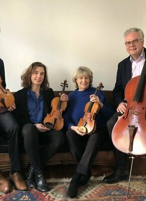 Bild von Musik und Dichtung mit dem Abendroth Quartett und Schauspielerin Katharina Schütz