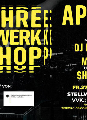Bild von 10 Jahre Stellwerk Hip Hop! Feat.: Aphroe (R.A.G.)/ Phaeb&DJ Free-kee/ Sherlock F./ MC Smuv