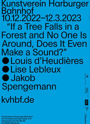 Bild von Eröffnung: If a Tree Falls in a Forest and No One Is Around, Does It Even Make a Sound?