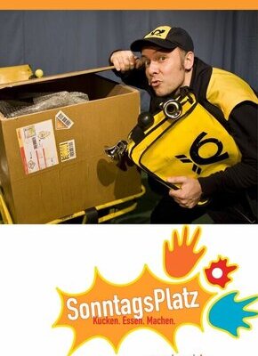 Bild von Sonntagsplatz "Und ab die Post!"