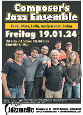 Bild von Jazzmeile presents: Composers Jazz Ensemble