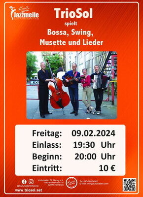 Bild von Jazzmeile presents: TrioSol