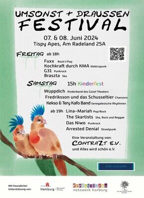 Bild von Open Air Musikfestival 2024 Umsonst und Draussen