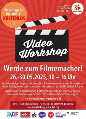 Kostenloser Video-Workshop für Jugendliche