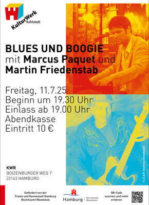 Bild von Boogiewoogie und Blues mit Marcus Paquet und Martin Friedenstab