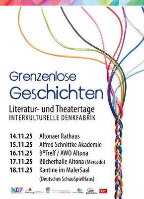 Bild von Interkulturelle Denkfabrik Literatur- und Theatertage 2025 - Grenzenlose Geschichten