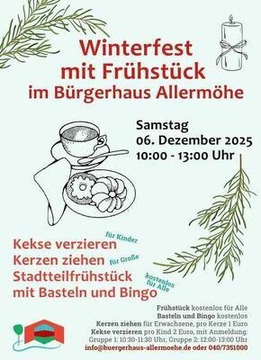 Bild von Winterfest mit Stadtteilfrühstück