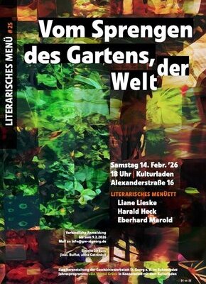 Bild von Literarisches Menü: Vom Sprengen des Gartens, der Welt