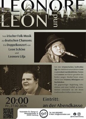 Bild von Konzert Leonore Lilja und Leon Schöne