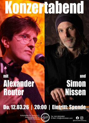 Bild von Konzertabend mit Alexander Reuter und Simon Nissen