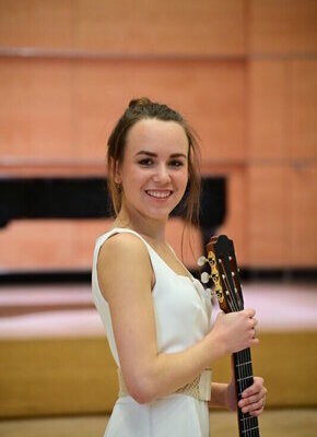 Bild von Margareta Leakner bei den Hamburger Gitarrentagen