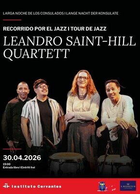 Bild von Tour de jazz: Leandro Saint-Hill Quartett