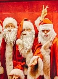 9. SMØRRE-JUL-PARTY mit Livemusik von THE SWINGING SANTA CLAUSES - das Weihnachtsliederkonzert zum Mitsingen für die ganze Familie...