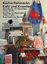 Bücherflohmarkt, Café und Kramladen