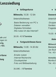 Computerkurs für Fortgeschrittene