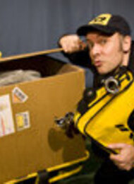 Figurentheater Wolkenschieber: Und ab die Post.