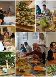 Gemeinsam Kochen mit geflüchteten Familien