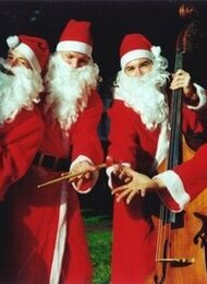 11. SMØRRE-JUL-PARTY mit Livemusik von THE SWINGING SANTA CLAUSES - das Weihnachtsliederkonzert zum Mitsingen für die ganze Familie...