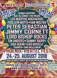 Phoenix-Viertel Fest 2018 vor den Toren Marias Ballroom