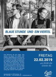 Blaue Stunde und ein Viertel