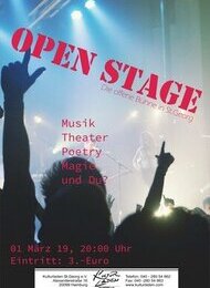 OPEN STAGE