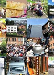 Flohmarkt auf dem Hof