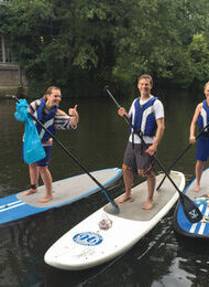 Aktion Sauberer Kanal | Stand Up Paddling