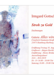 Stroh zu Gold Zeichnungen von Irmgard Gottschlich