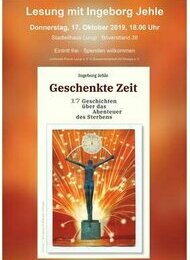 Lesung mit Ingeborg Jehle, Geschenkte Zeit