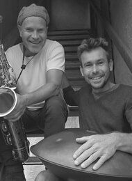 Tilo Wachter und Daniel Gebauer | Hang und Saxophon