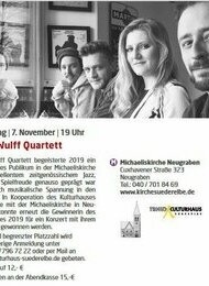 Lisa Wulff Quartett - Jazzkonzert in Neugraben